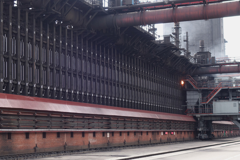 Разогрев коксовой батареи в Индии